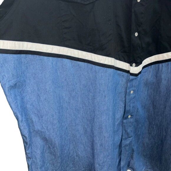 Cumberland Outfitters Men’s Size 3X Button Down Shirt Pearl Snapbuttons Western - Picture 3 of 8